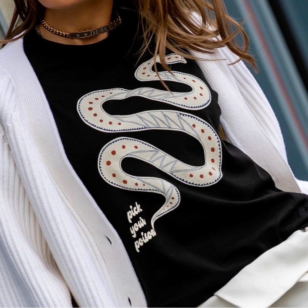 Monogram pick your poison graphic tee